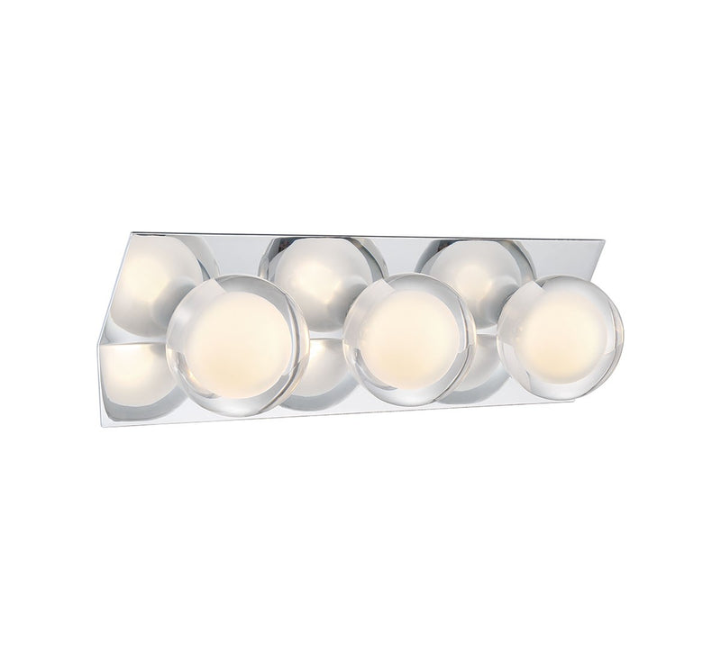 Lib & Co. 10121-01 LED Wall Mount, Chrome