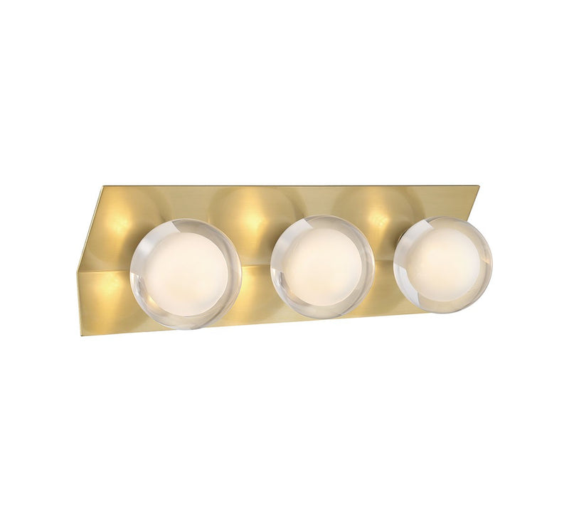 Lib & Co. 10121-05 LED Wall Mount, Soft Brass