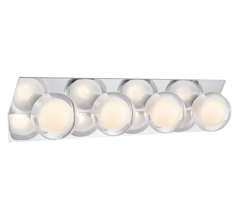Lib & Co. 10122-01 LED Wall Mount, Chrome
