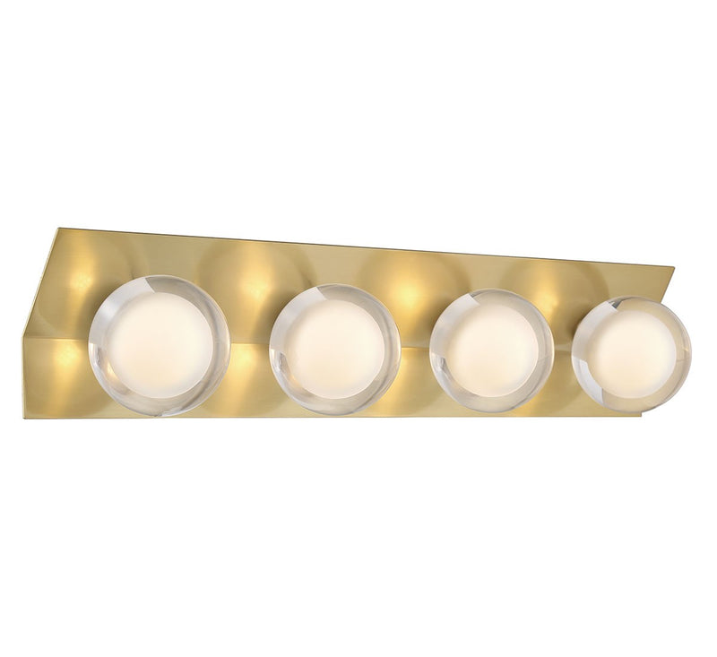 Lib & Co. 10122-05 LED Wall Mount, Soft Brass