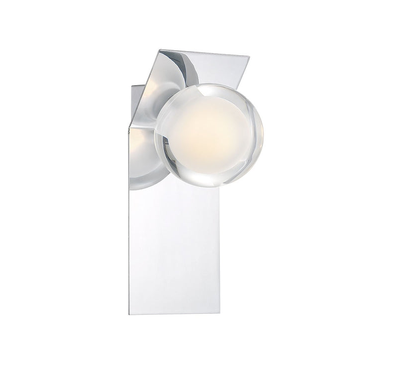 Lib & Co. 10123-01 LED Wall Mount, Chrome