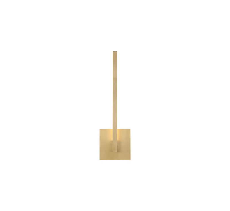 Lib & Co. 10132-05 LED Wall Mount, Soft Brass
