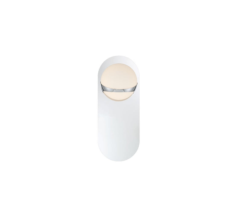 Lib & Co. 10133-01 LED Wall Mount, Chrome
