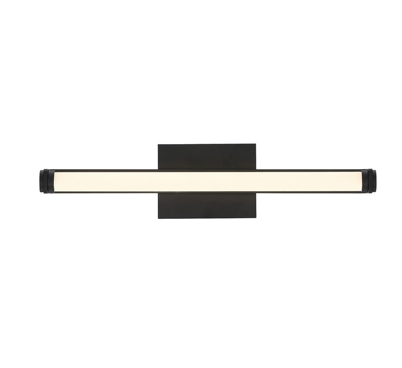 Lib & Co. 10136-08 LED Wall Mount, Sand Black