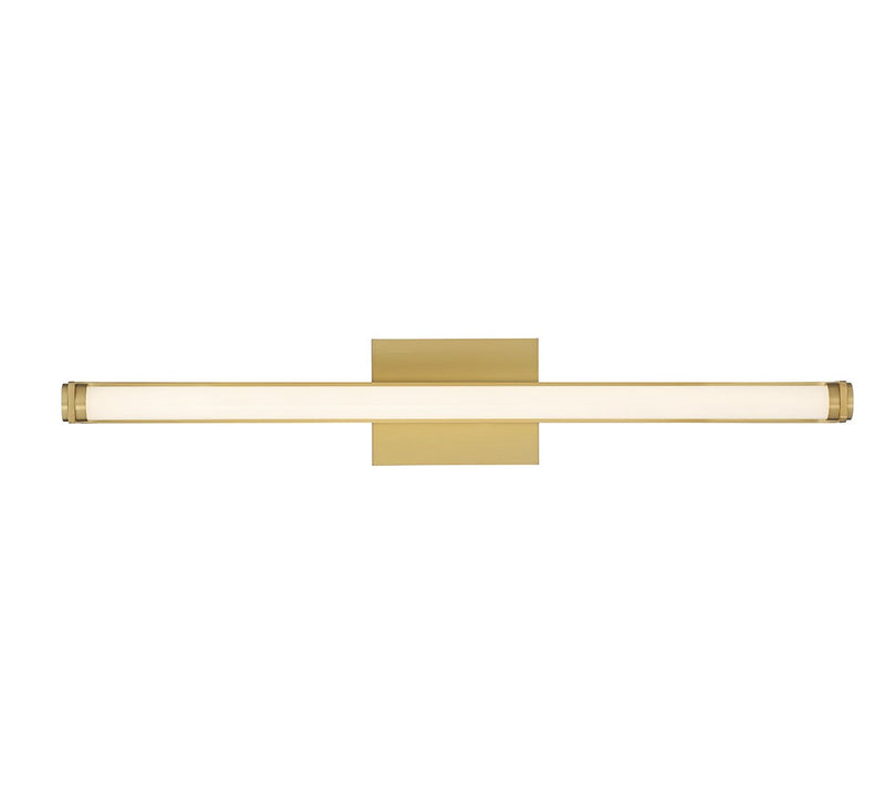 Lib & Co. 10137-07 LED Wall Mount, Plated Brushed Gold