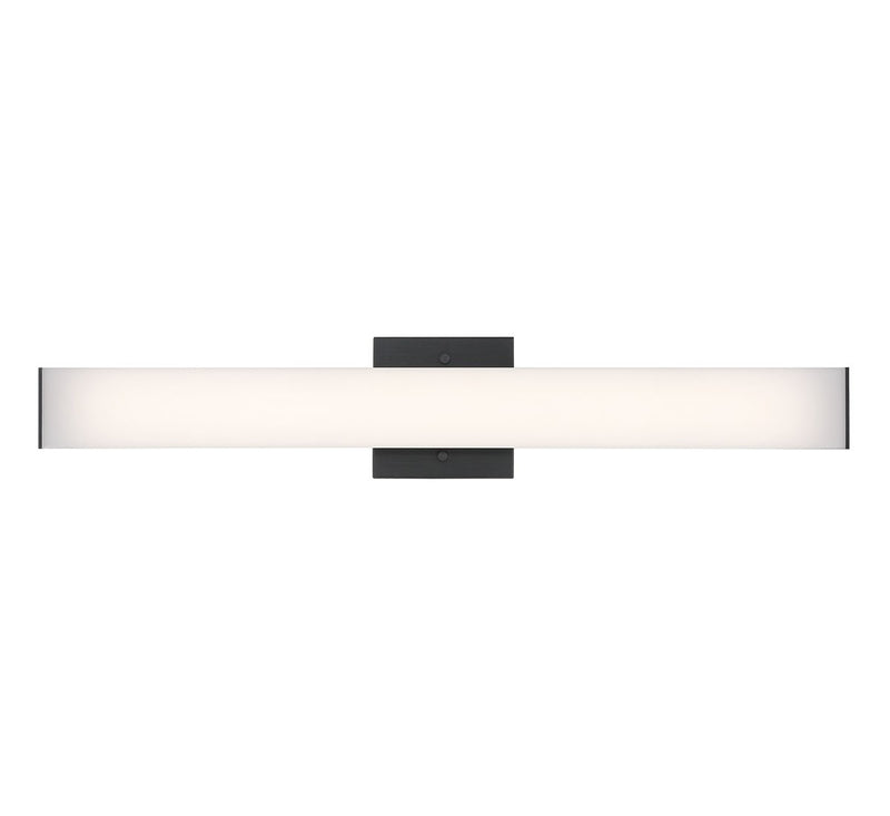 Lib & Co. 10138-010 LED Wall Mount, Anodized Brushed Black