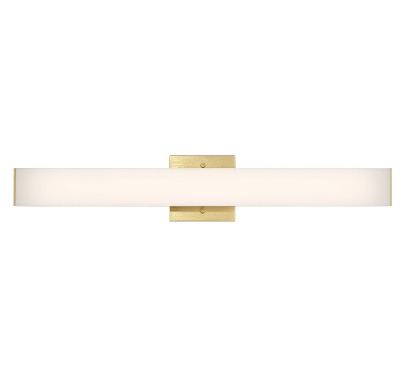 Lib & Co. 10138-011 LED Wall Mount, Anodized Brushed Gold