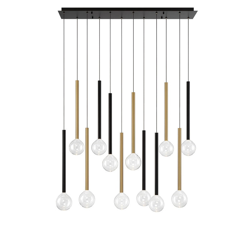 Lib & Co. 10150-023 LED Chandelier, Mixed
