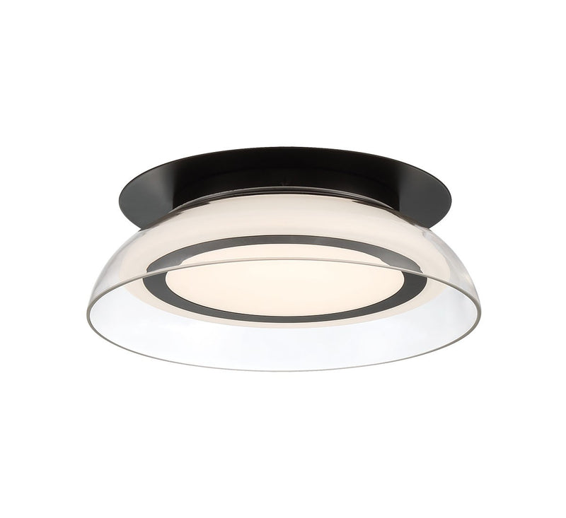 Lib & Co. 10155-02 LED Ceiling Mount, Matte Black