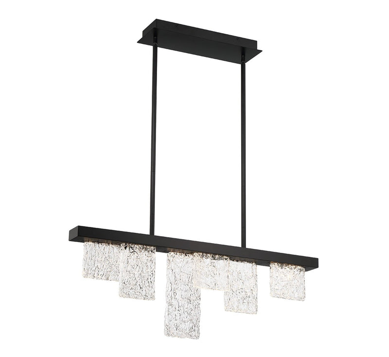 Lib & Co. 10173-013 LED Chandelier, Brushed Black