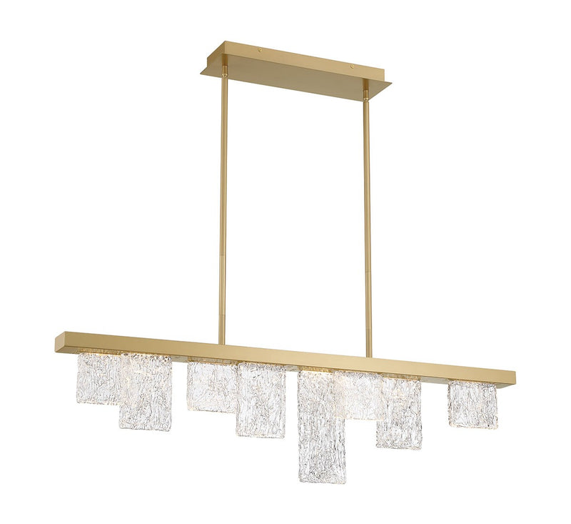 Lib & Co. 10174-014 LED Chandelier, Brushed Gold
