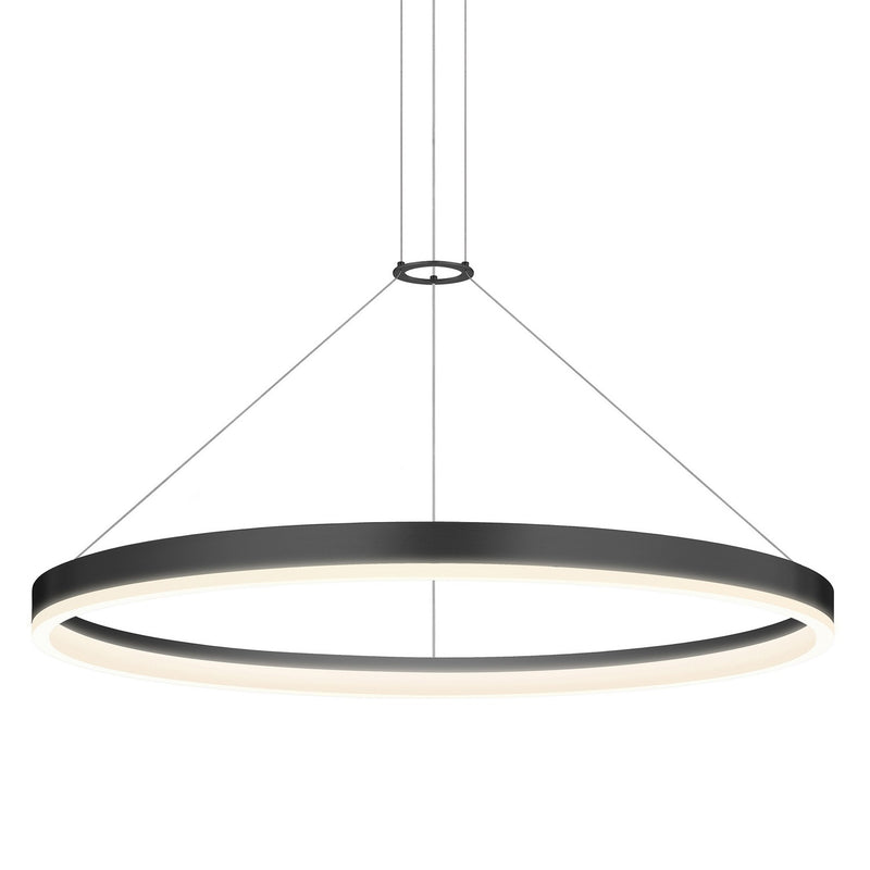 Sonneman 2317.25-35 LED Pendant, Satin Black
