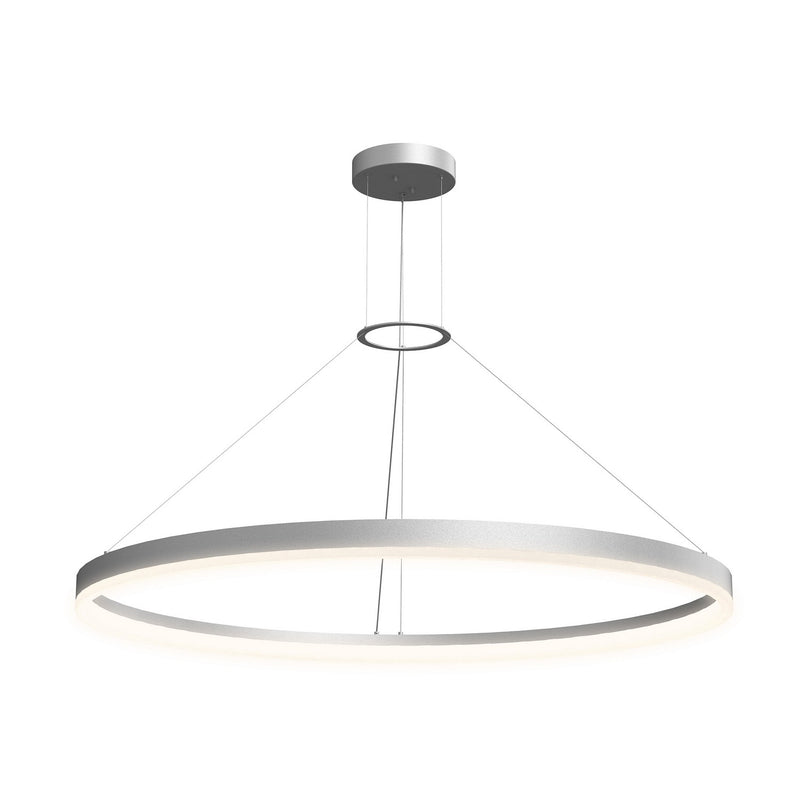 Sonneman 2318.16-35 LED Pendant, Bright Satin Aluminum