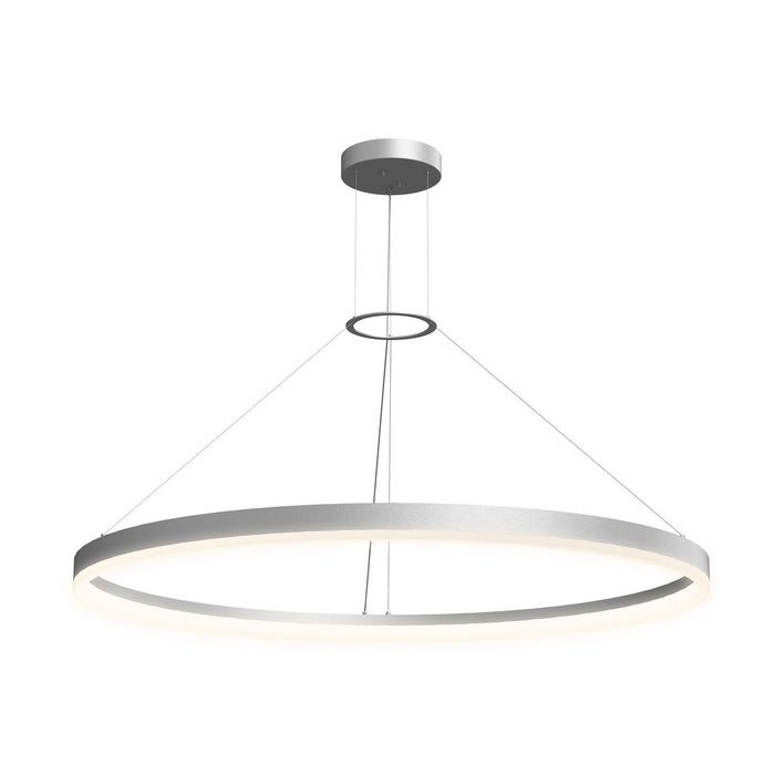 Sonneman 2318.16-35 LED Pendant, Bright Satin Aluminum