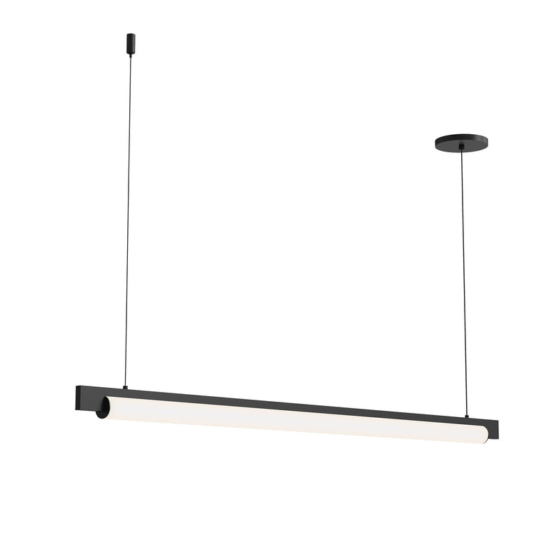 Sonneman 3826.25-35 LED Pendant, Satin Black