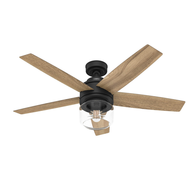 Hunter 52335 52" Ceiling Fan, Matte Black