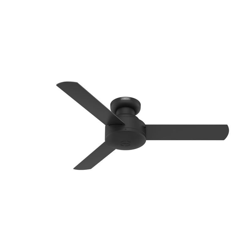 Hunter 52401 44" Ceiling Fan, Matte Black