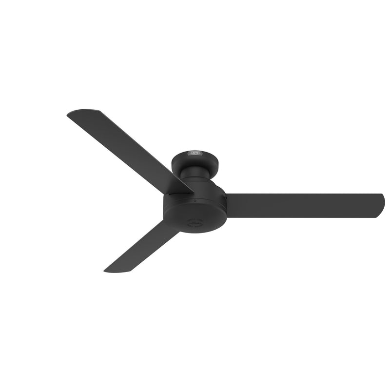 Hunter 52407 52" Ceiling Fan, Matte Black