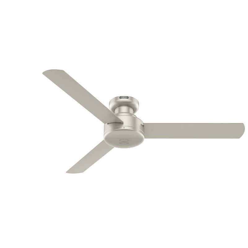 Hunter 52409 52" Ceiling Fan, Matte Nickel