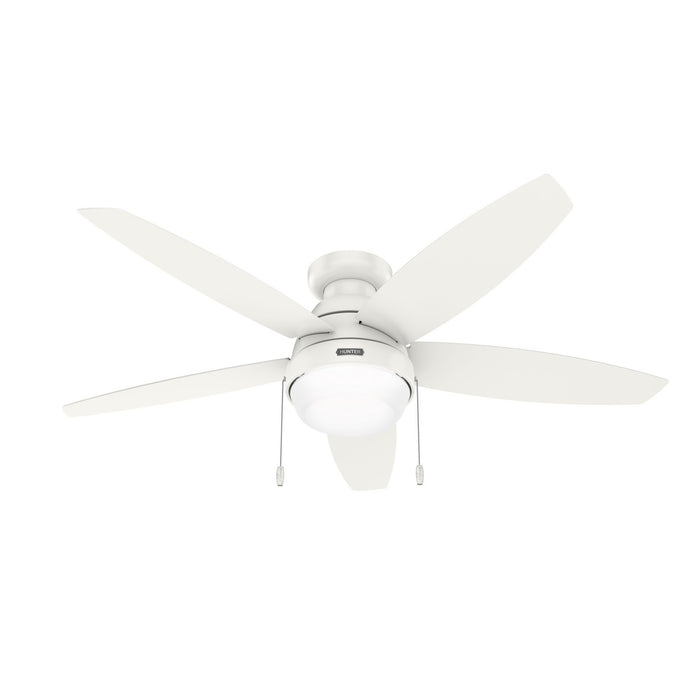 Hunter 52418 52" Ceiling Fan, Fresh White