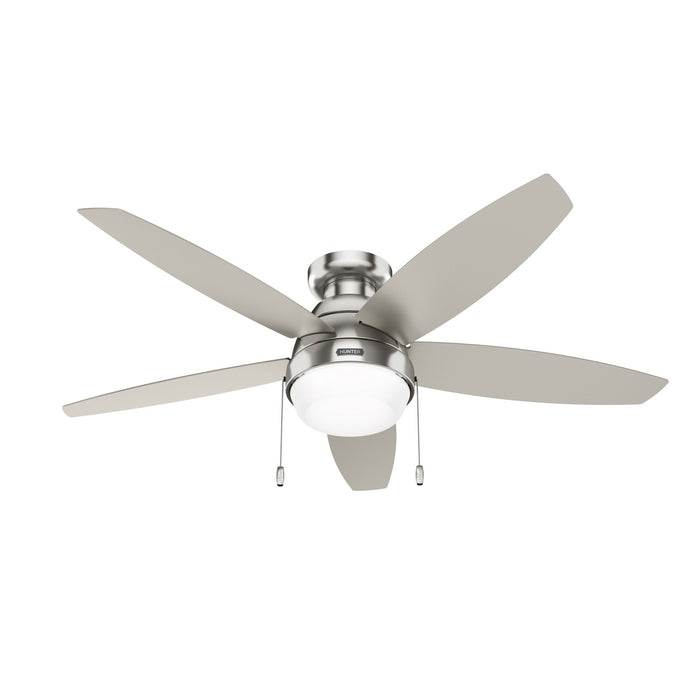 Hunter 52419 52" Ceiling Fan, Brushed Nickel