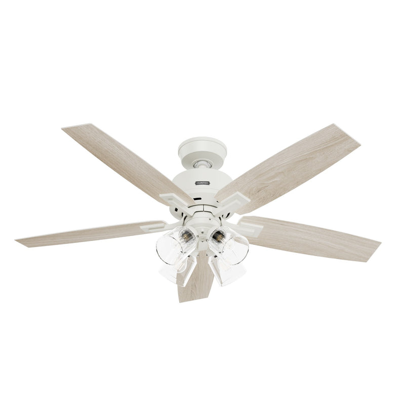 Hunter 52430 52" Ceiling Fan, Matte White
