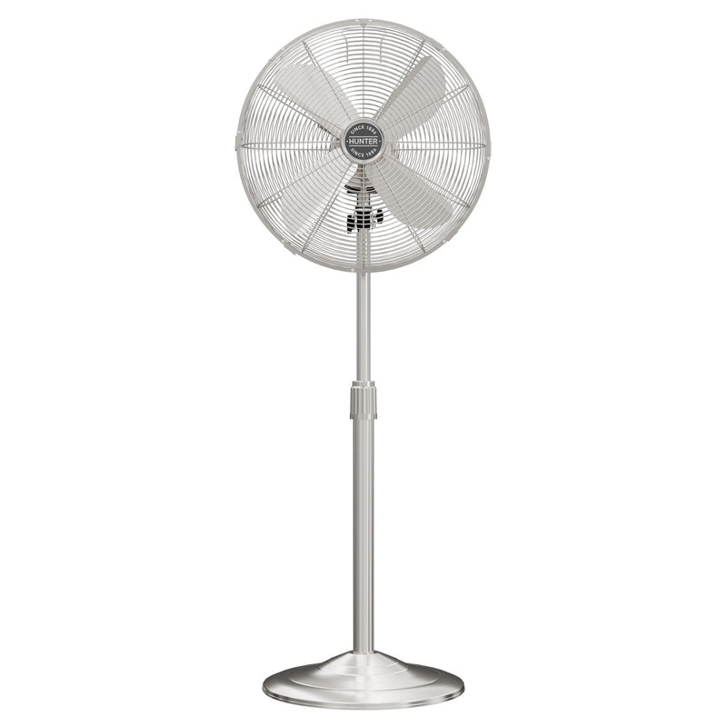 Hunter 97317 Stand Fan, Brushed Nickel