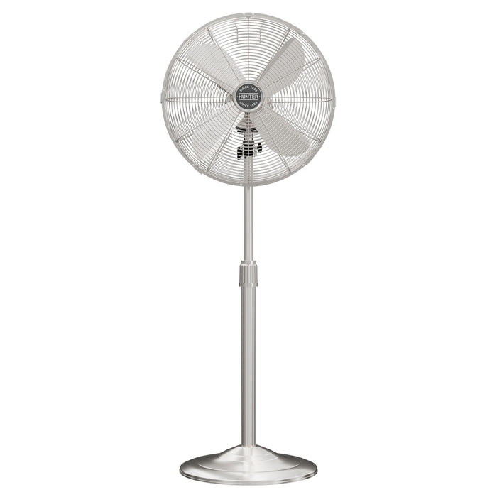 Hunter 97317 Stand Fan, Brushed Nickel