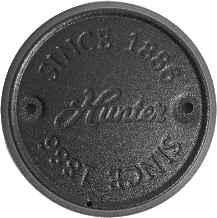 Hunter 99767 Light Cap, Natural Black Iron