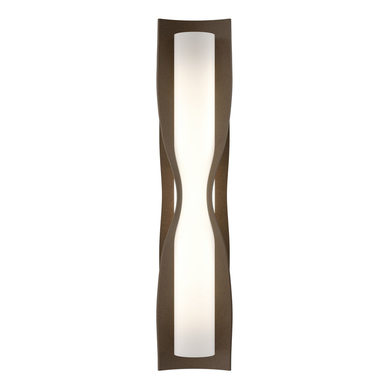 Hubbardton Forge 204795-SKT-05-GG0347 Four Light Wall Sconce, Bronze