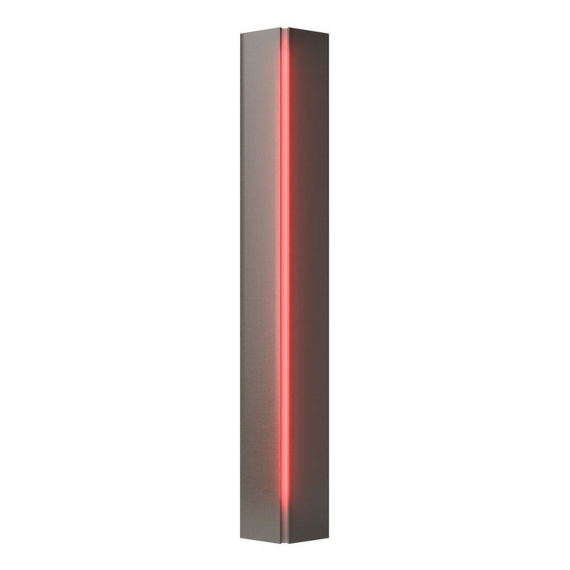 Hubbardton Forge 217650-SKT-07-RR0202 Three Light Wall Sconce, Dark Smoke