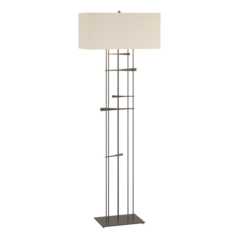 Hubbardton Forge 237670-SKT-07-SE2302 One Light Floor Lamp, Dark Smoke