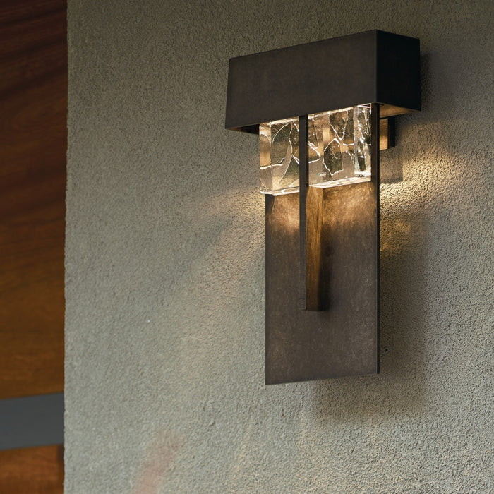 Hubbardton Forge 302517-LED-77-YP0501 LED Outdoor Wall Sconce, Coastal Dark Smoke