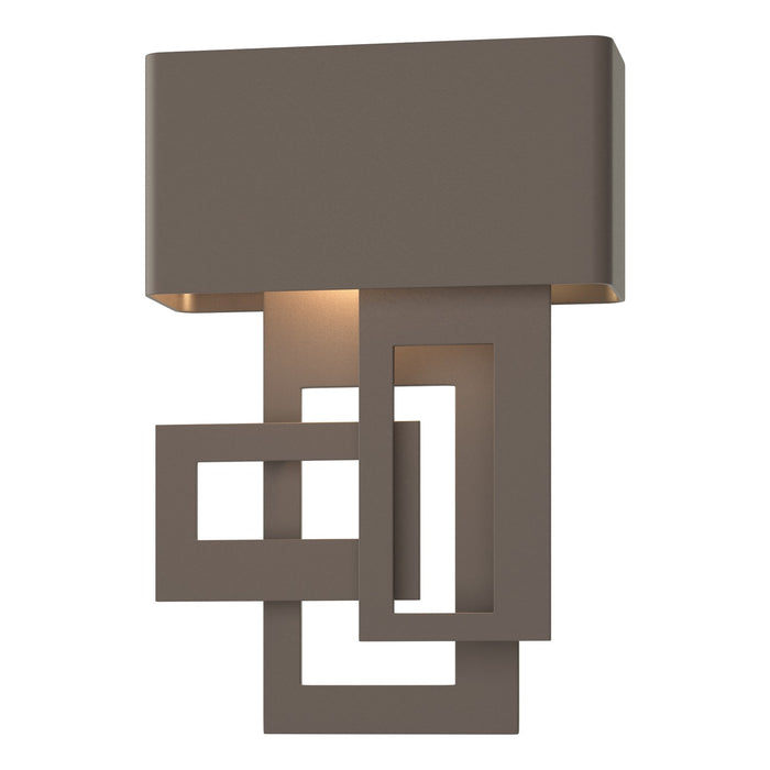 Hubbardton Forge 302520-LED-RGT-77 LED Outdoor Wall Sconce, Coastal Dark Smoke