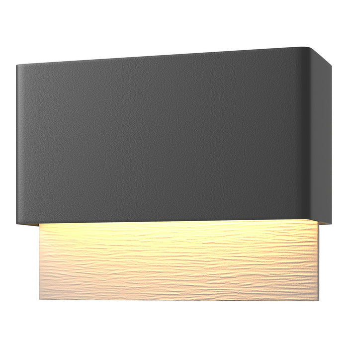 Hubbardton Forge 302630-LED-80-78 LED Outdoor Wall Sconce, Coastal Black