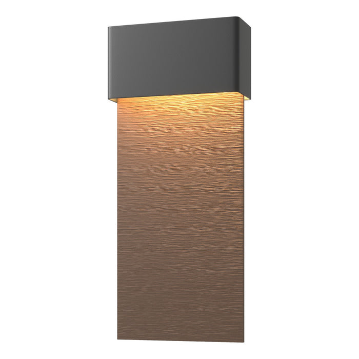 Hubbardton Forge 302632-LED-80-75 LED Outdoor Wall Sconce, Coastal Black