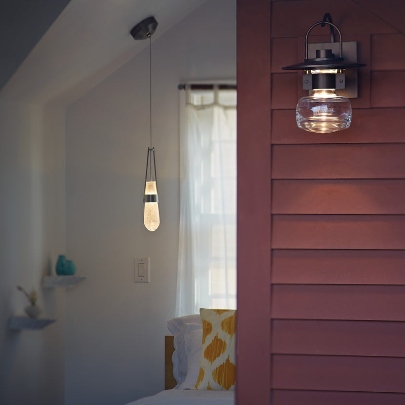 Hubbardton Forge 303003-SKT-75-ZM0448 One Light Outdoor Wall Sconce, Coastal Bronze