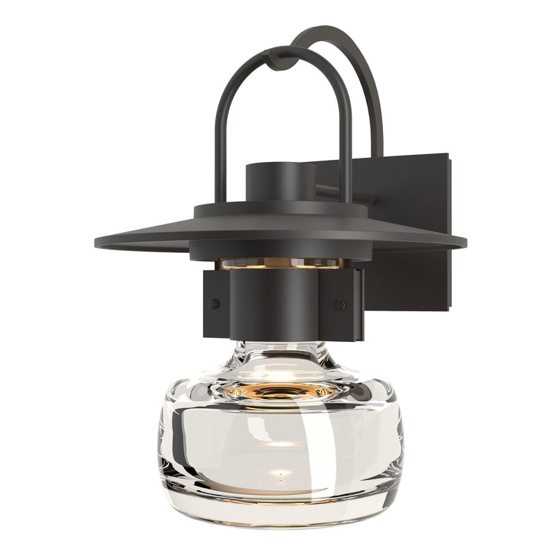 Hubbardton Forge 303005-SKT-14-ZM0447 One Light Outdoor Wall Sconce, Coastal Oil Rubbed Bronze