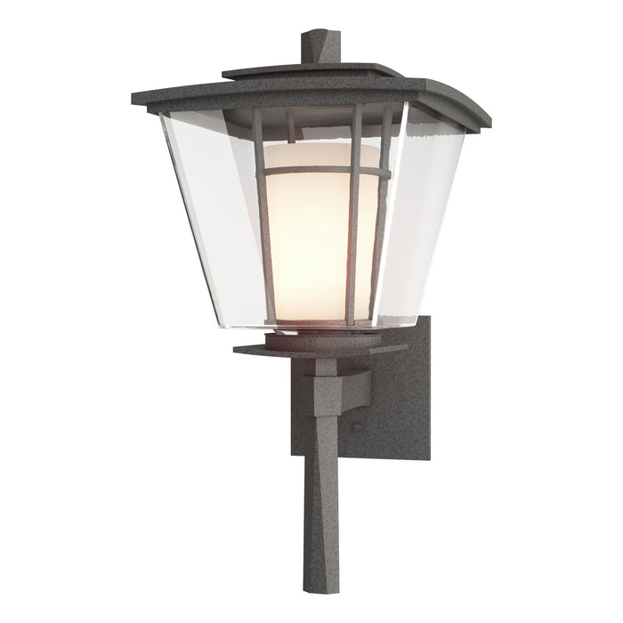 Hubbardton Forge 304815-SKT-20-ZU0295 One Light Outdoor Wall Sconce, Coastal Natural Iron