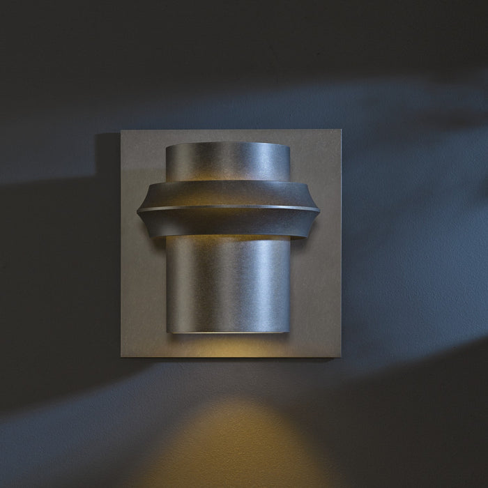 Hubbardton Forge 304905-SKT-77 One Light Outdoor Wall Sconce, Coastal Dark Smoke