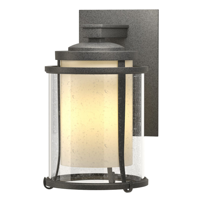 Hubbardton Forge 305605-SKT-20-ZS0296 One Light Outdoor Wall Sconce, Coastal Natural Iron