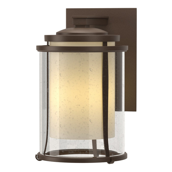 Hubbardton Forge 305615-SKT-75-ZS0283 One Light Outdoor Wall Sconce, Coastal Bronze