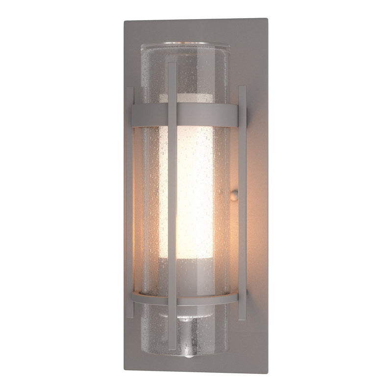 Hubbardton Forge 305897-SKT-78-ZS0655 One Light Outdoor Wall Sconce, Coastal Burnished Steel
