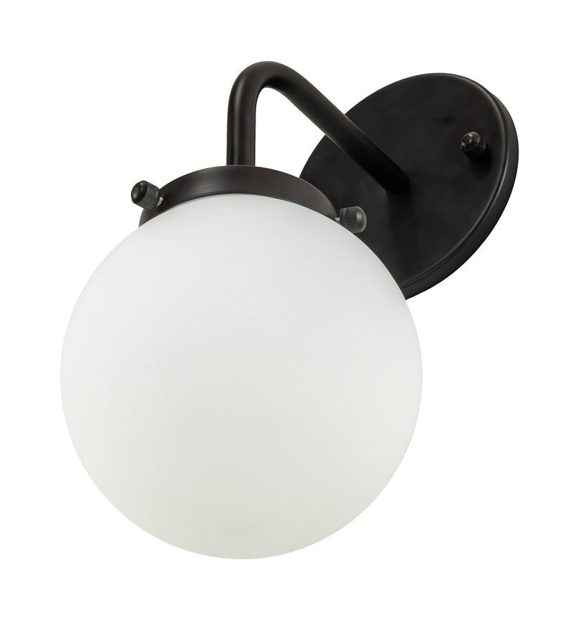 Meyda Tiffany 249727 LED Wall Sconce, Matte Black