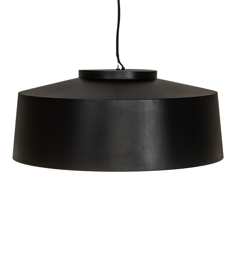 Meyda Tiffany 254069 Four Light Pendant, Textured Black/ Solar Black