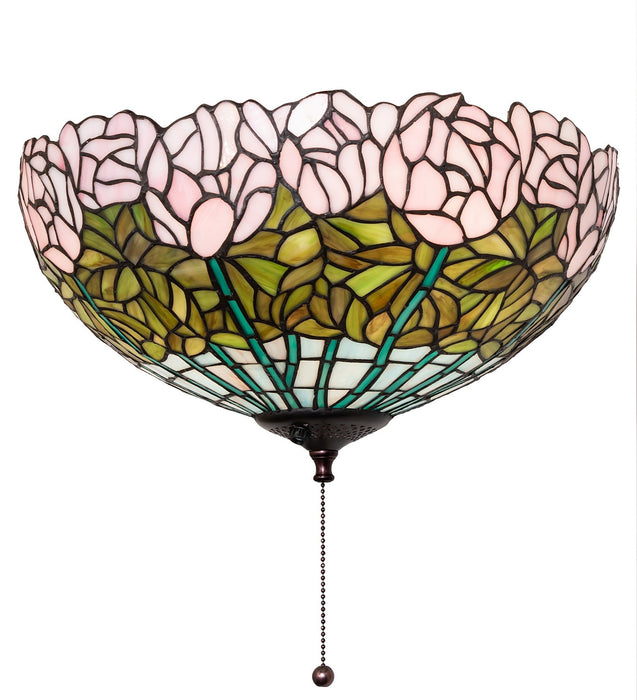 Meyda Tiffany 254436 Three Light Fan Light Fixture