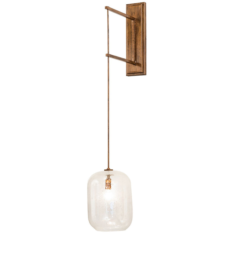 Meyda Tiffany 260943 LED Wall Sconce, Brushed Gold