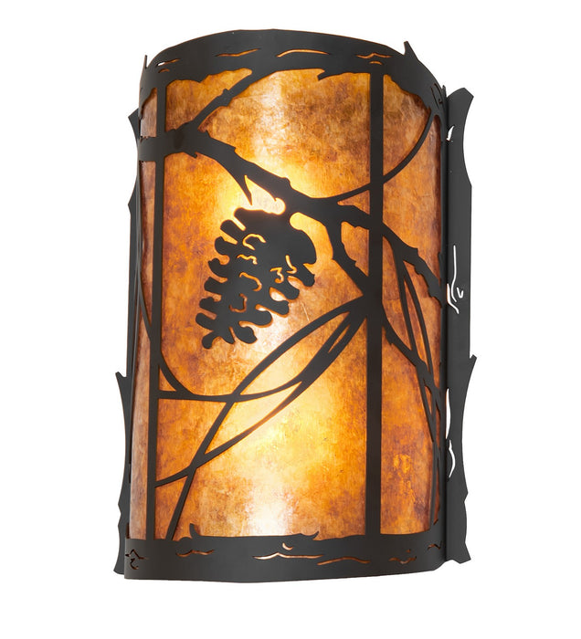 Meyda Tiffany 261020 Two Light Wall Sconce, Oil Rubbed Bronze