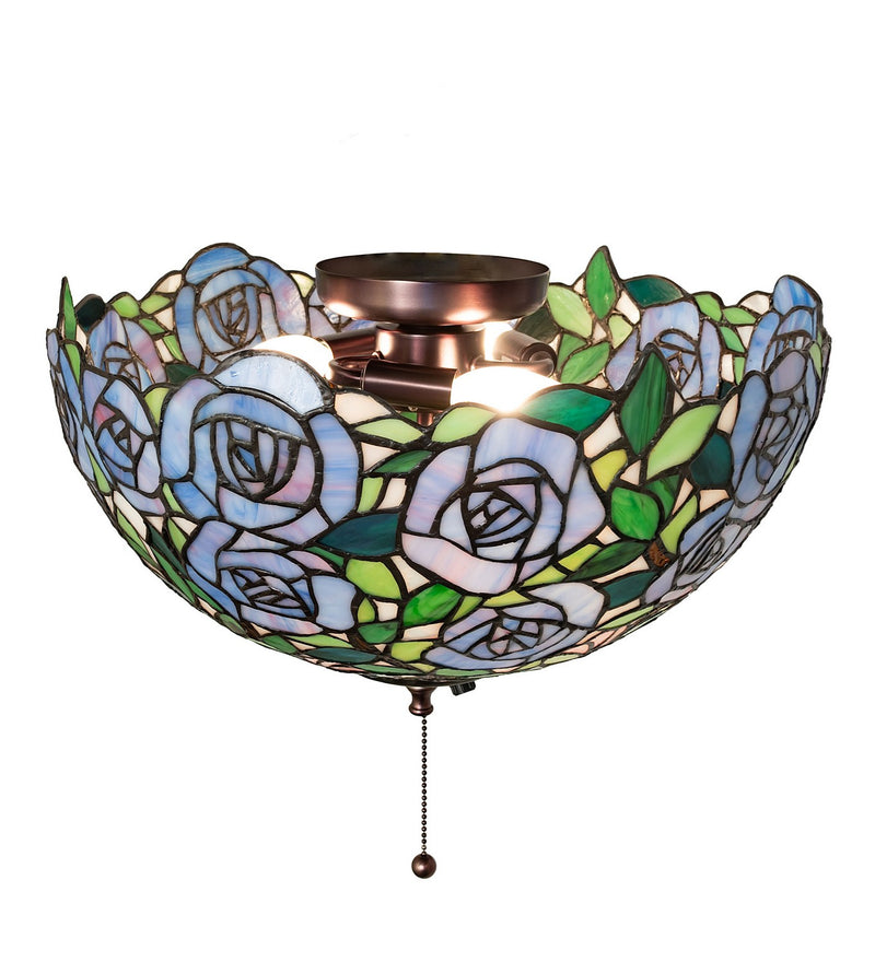 Meyda Tiffany 263930 Three Light Wall Sconce, Mahogany Bronze