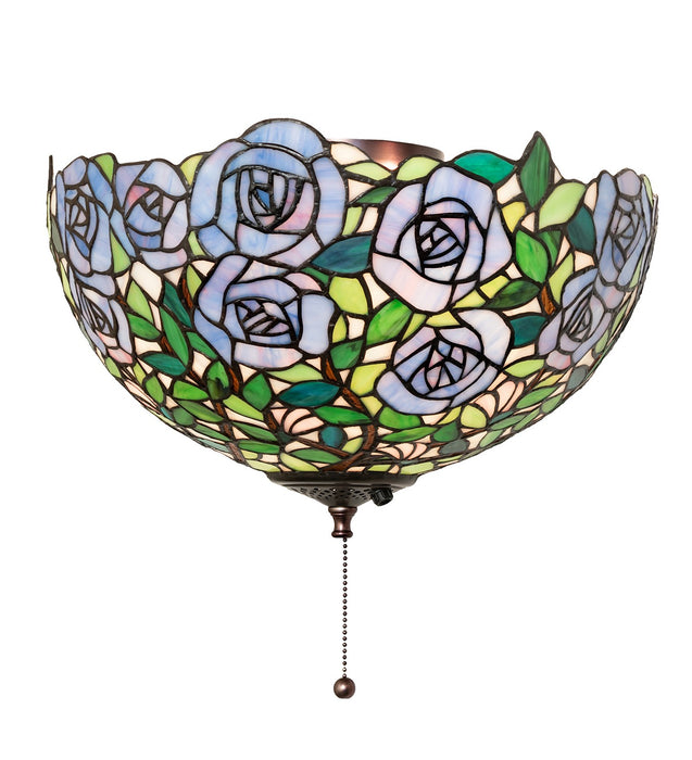 Meyda Tiffany 263930 Three Light Wall Sconce, Mahogany Bronze